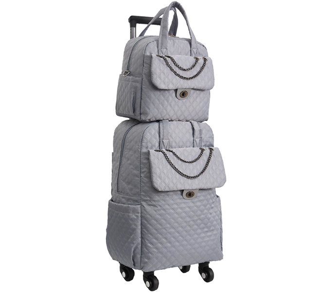 Foldable Rolling Luggage Bag - Женская дорожная сумка на колесиках, водонепроницаемый