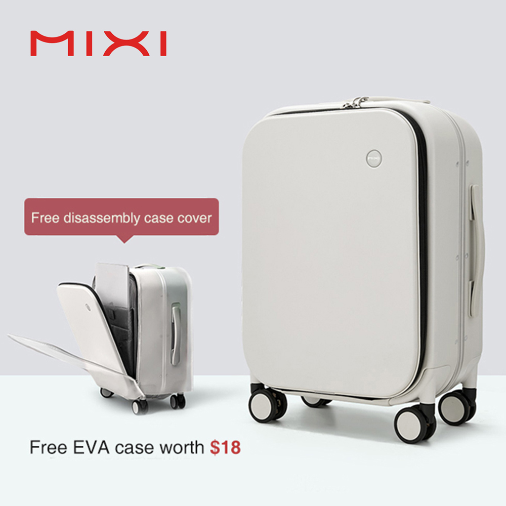 Foldable Rolling Luggage Bag - Чемодан с алюминиевой рамой Mixi, патентный
