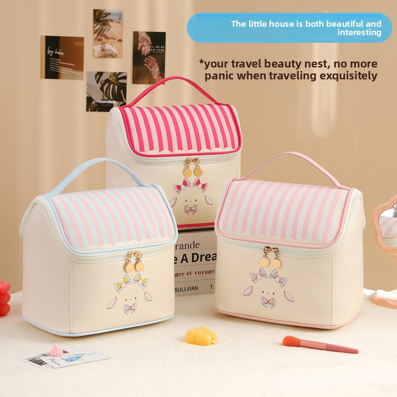 Cosmetic Bags - Косметичка-органайзер для дома и путешествий, вместительная,
