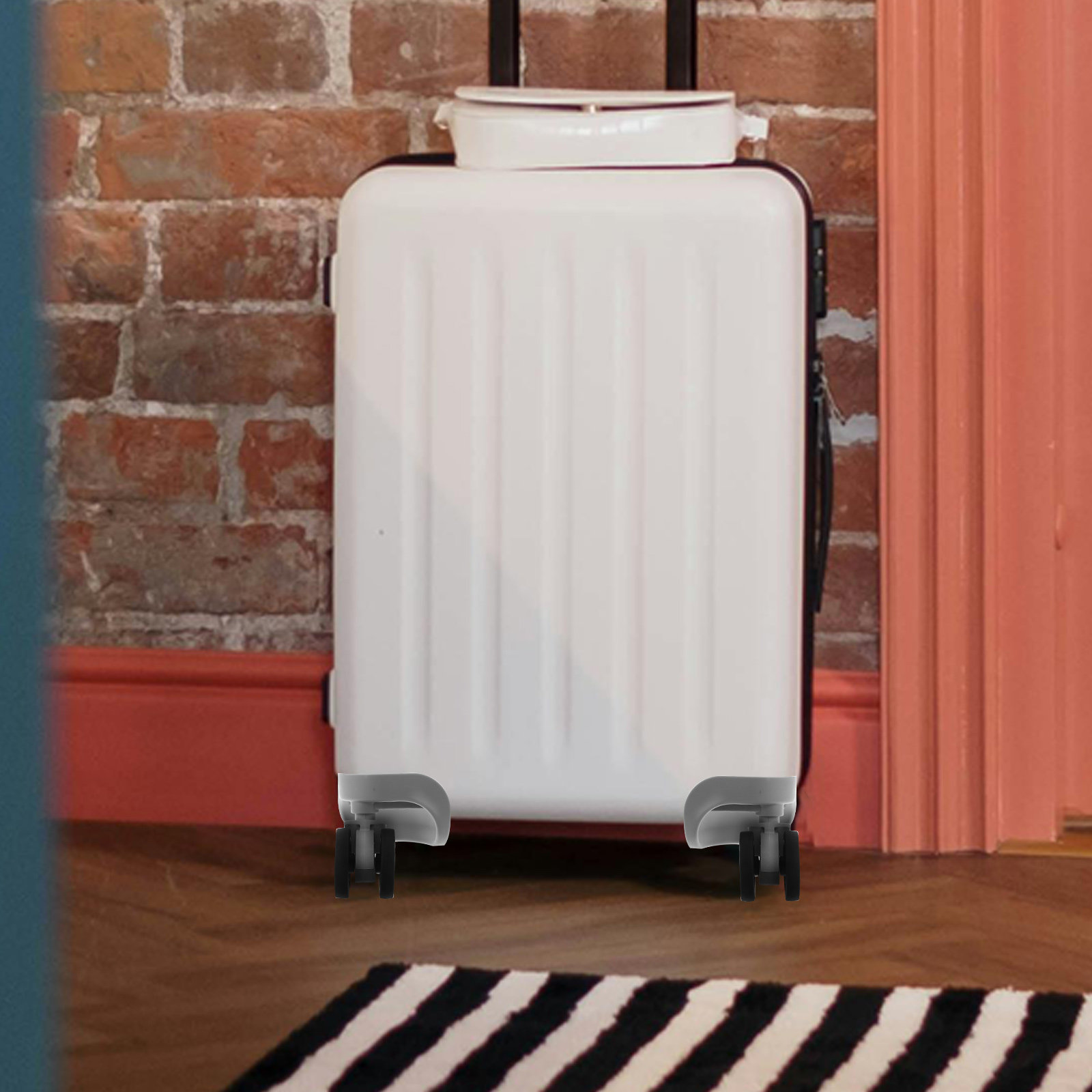 1 пара колес для чемодана с кр – обзор и цена Silent Replacement Luggage Wheels