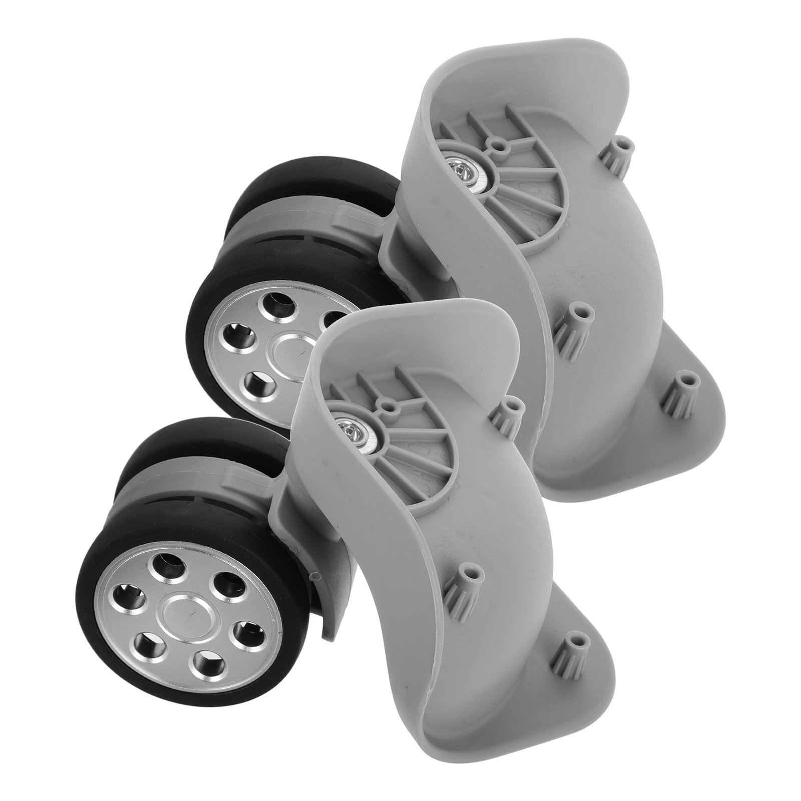 1 пара колес для чемодана с кр – обзор и цена Silent Replacement Luggage Wheels