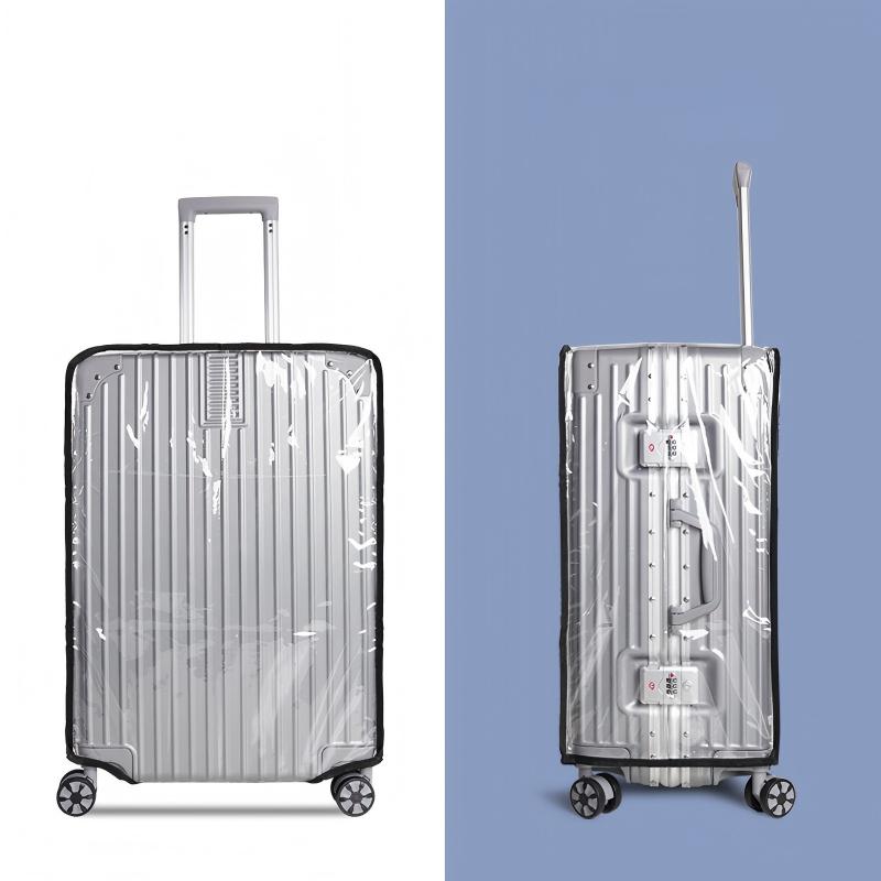 Прозрачный чехол для чемодана  – обзор и цена Luggage Protective Cover Transparent