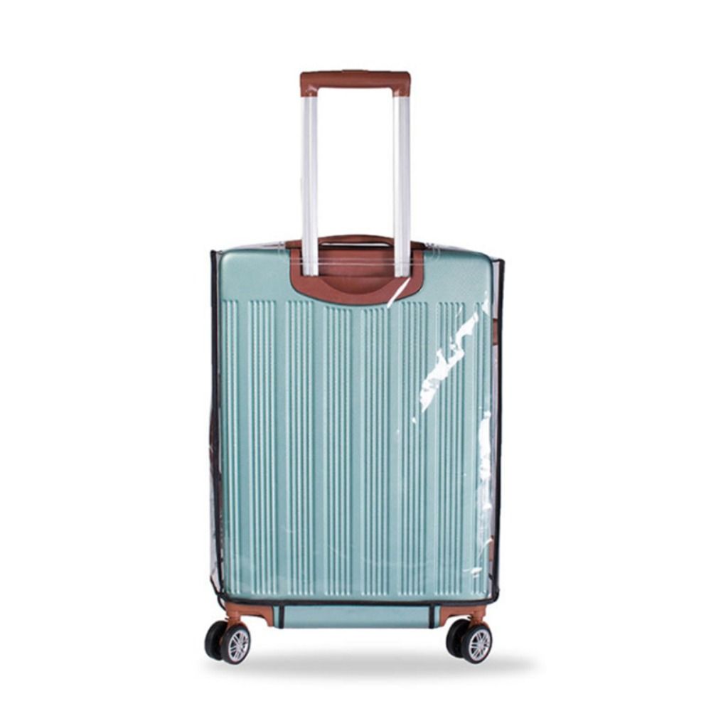 Прозрачный чехол для багажа из – обзор и цена Waterproof Suitcase Cover Protector