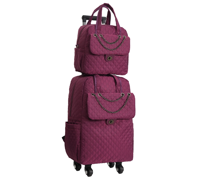 Женская дорожная сумка на коле – обзор и цена Foldable Rolling Luggage Bag