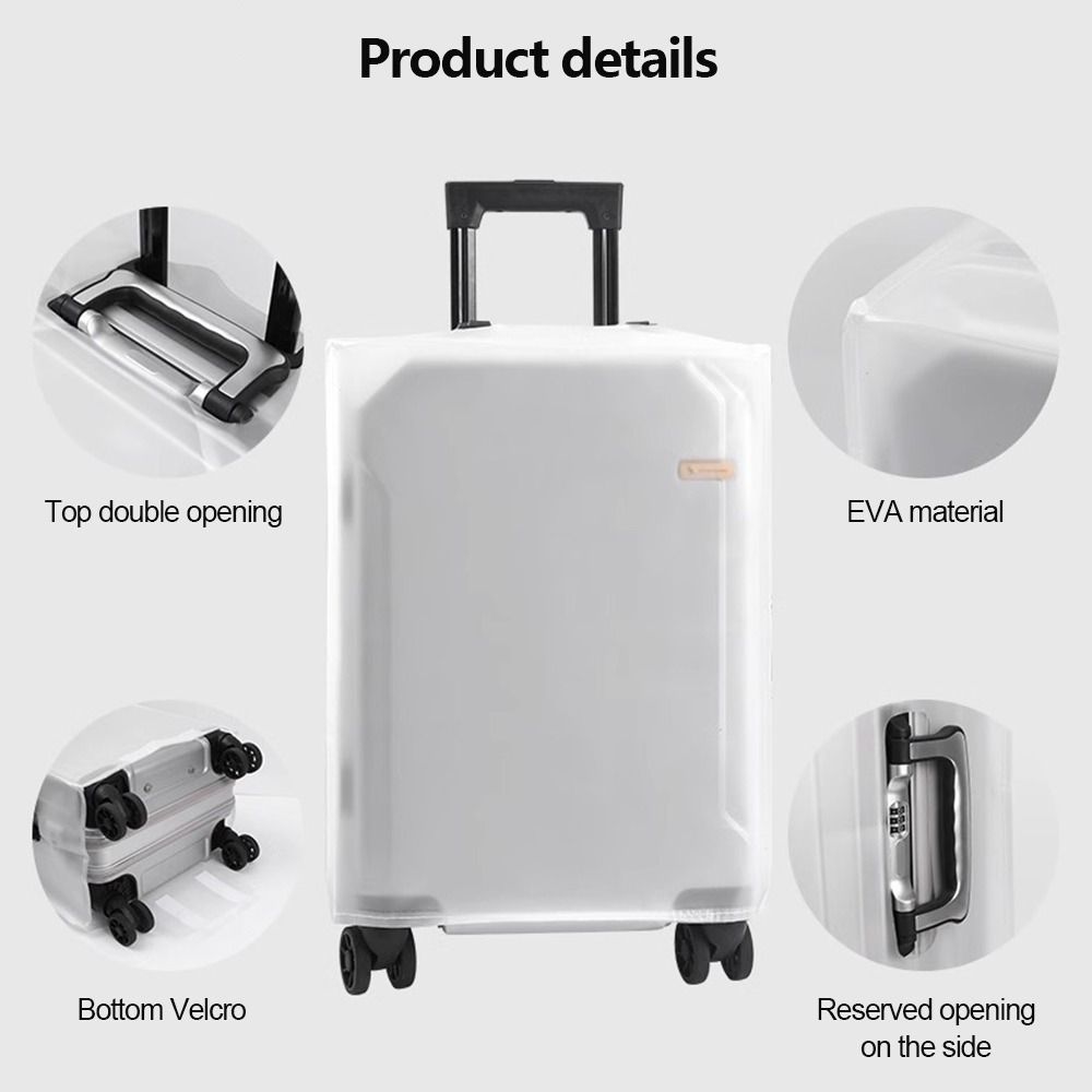 Новый матовый чехол для защиты – обзор и цена Waterproof Suitcase Cover Protector
