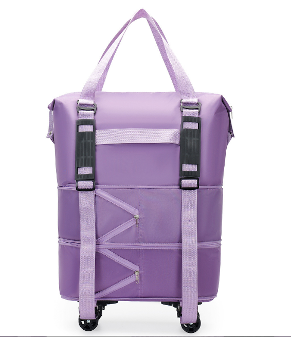 Дорожная сумка на колесиках, с – обзор и цена Foldable Rolling Luggage Bag