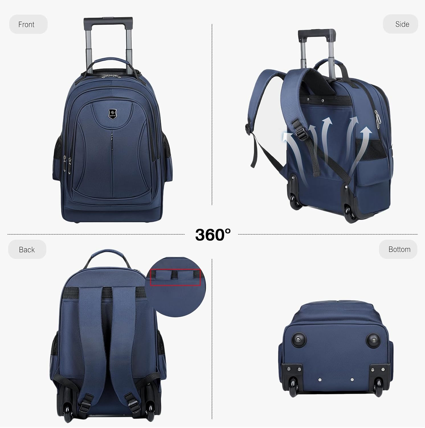 Многофункциональный водонепрон – обзор и цена Foldable Rolling Luggage Bag