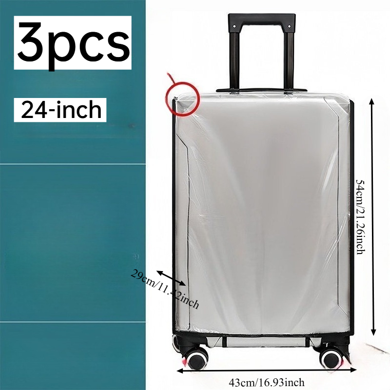 Набор из 3 эластичных прозрачн – обзор и цена Luggage Protective Cover Transparent