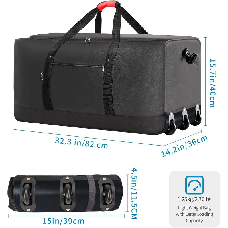 Складная дорожная сумка-дафл н – обзор и цена Foldable Rolling Luggage Bag
