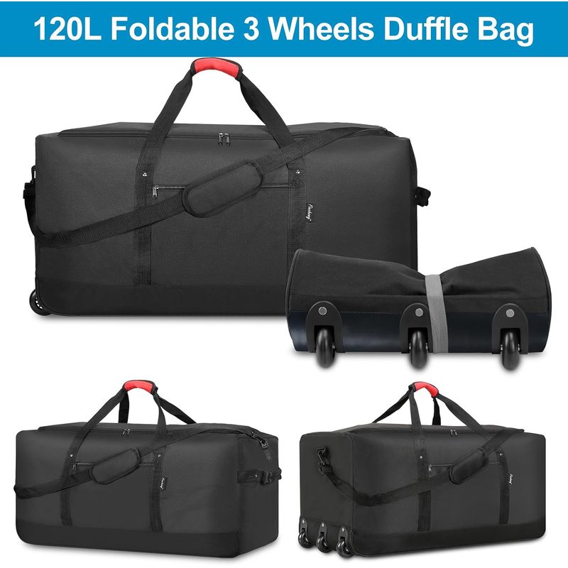 Складная дорожная сумка-дафл н – обзор и цена Foldable Rolling Luggage Bag