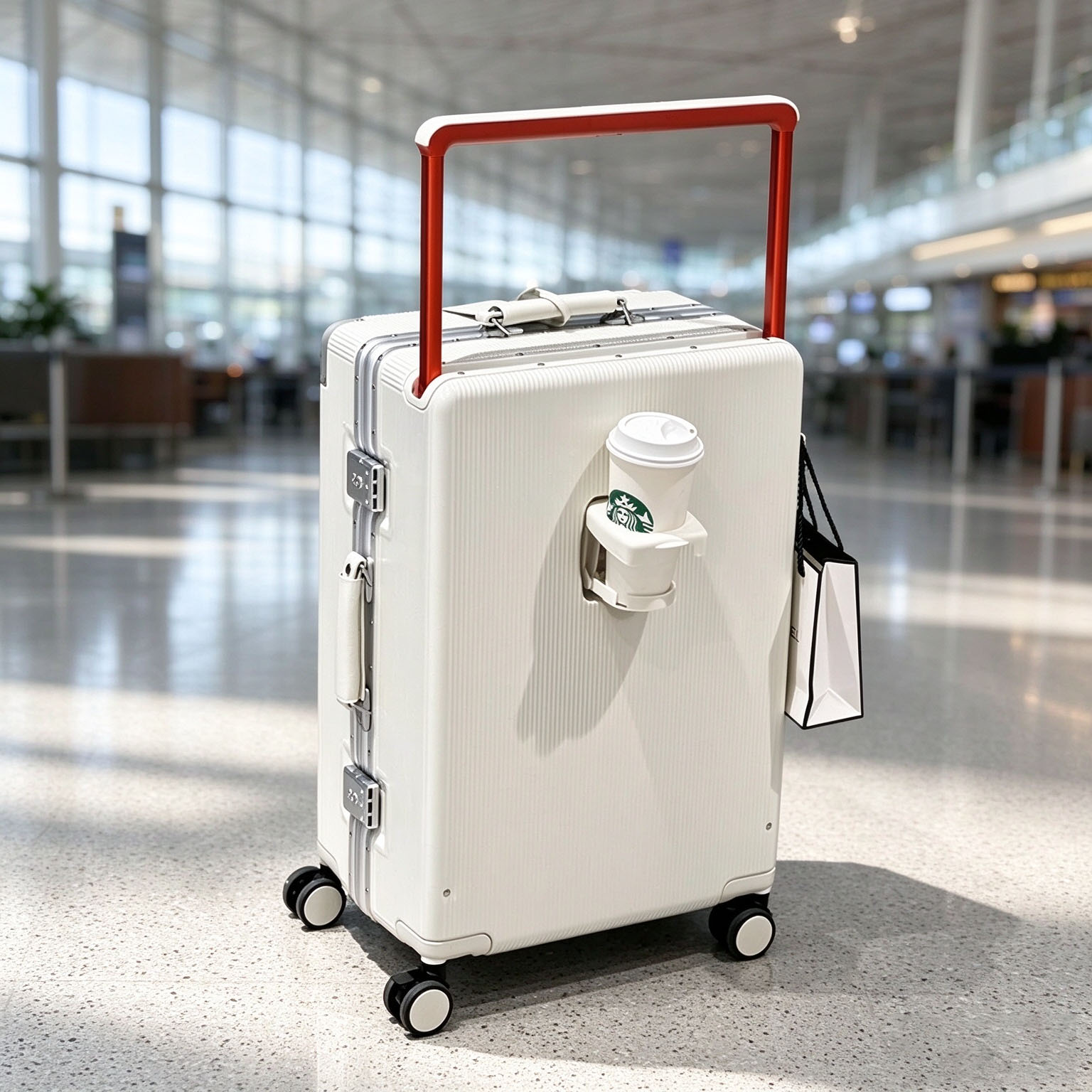 Премиальный чемодан для путеше – обзор и цена Aluminum Frame Carry On Luggage