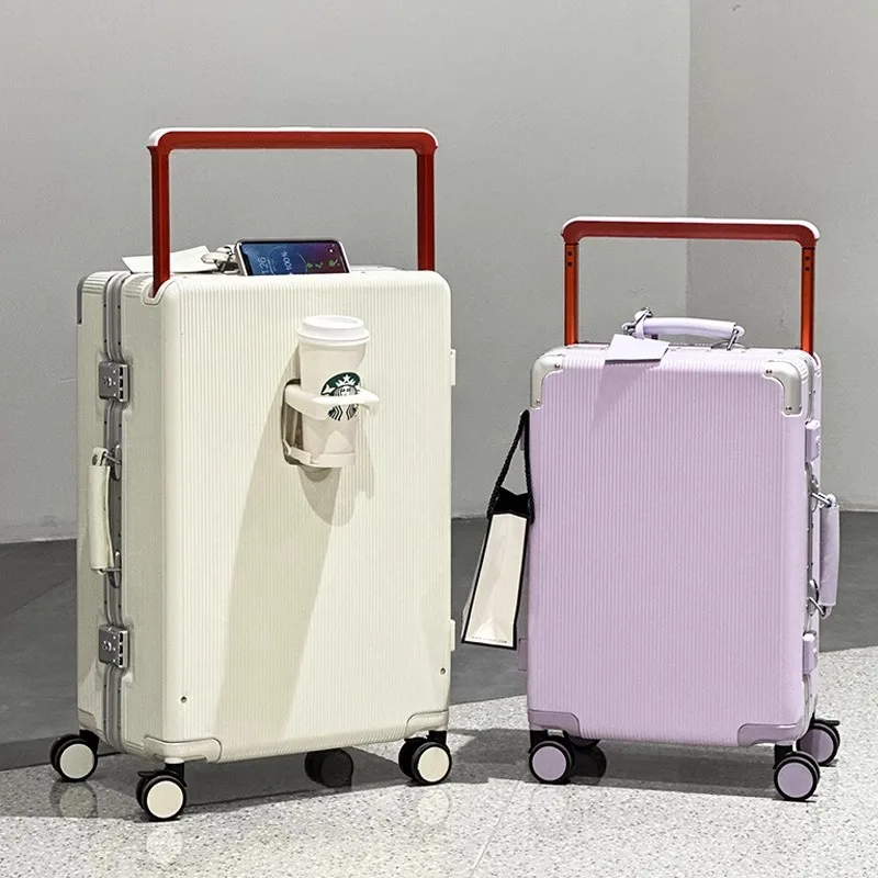 Премиальный чемодан для путеше – обзор и цена Aluminum Frame Carry On Luggage