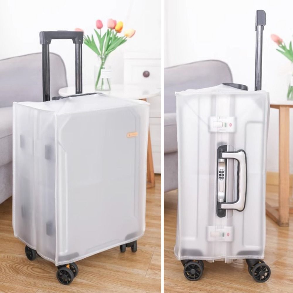 Новый матовый защитный чехол д – обзор и цена Luggage Protective Cover Transparent