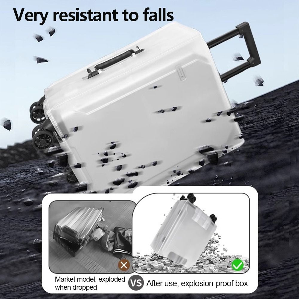 Новый матовый защитный чехол д – обзор и цена Luggage Protective Cover Transparent