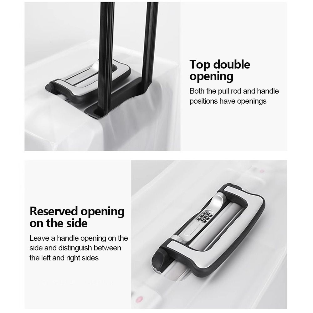 Новый матовый защитный чехол д – обзор и цена Luggage Protective Cover Transparent