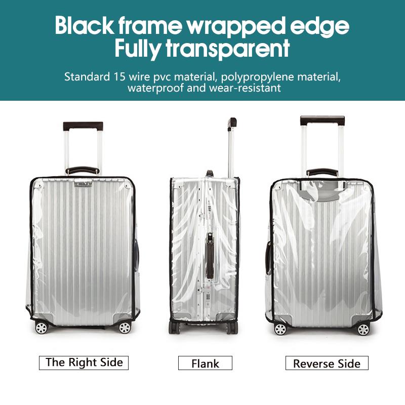 Водонепроницаемый прозрачный ч – обзор и цена Luggage Protective Cover Transparent