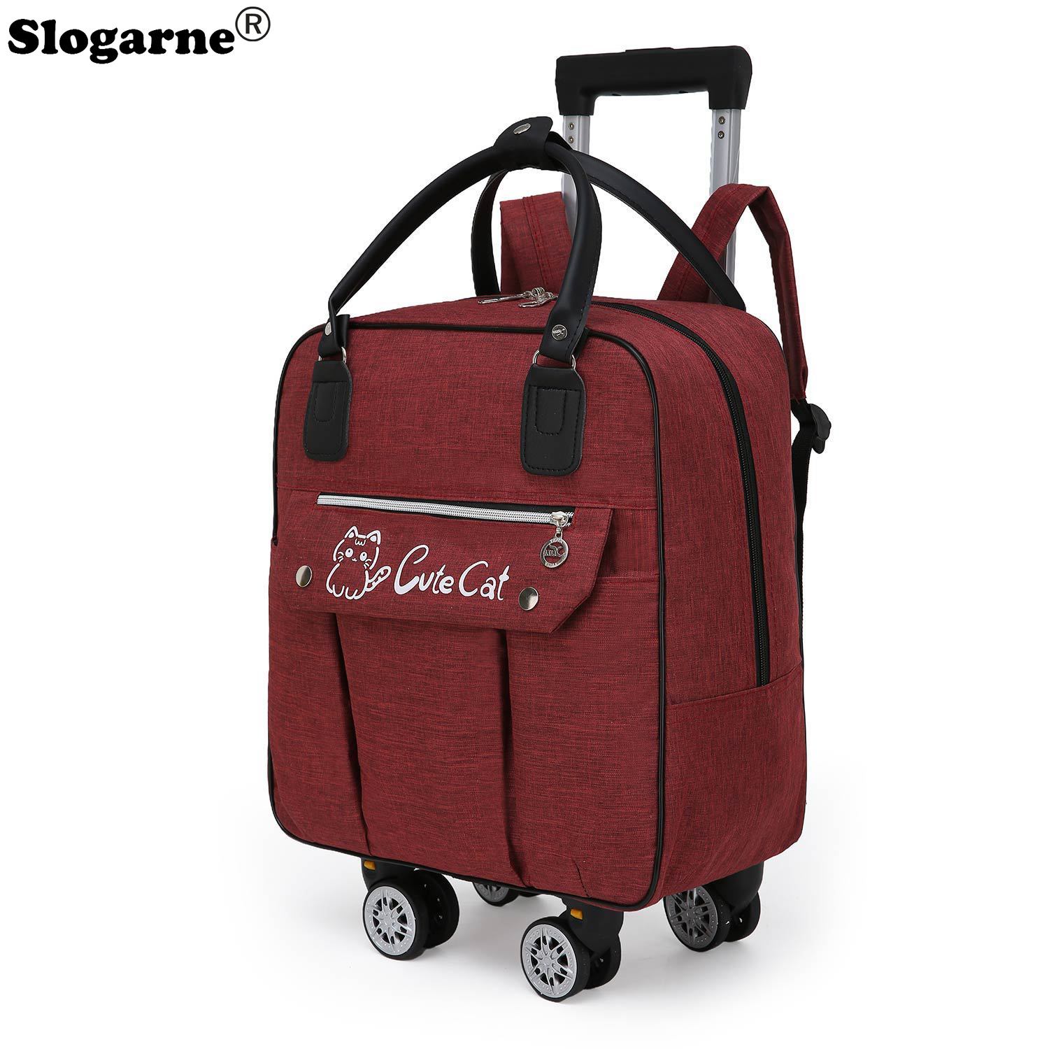Тележка Большая вместительная  – обзор и цена Foldable Rolling Luggage Bag
