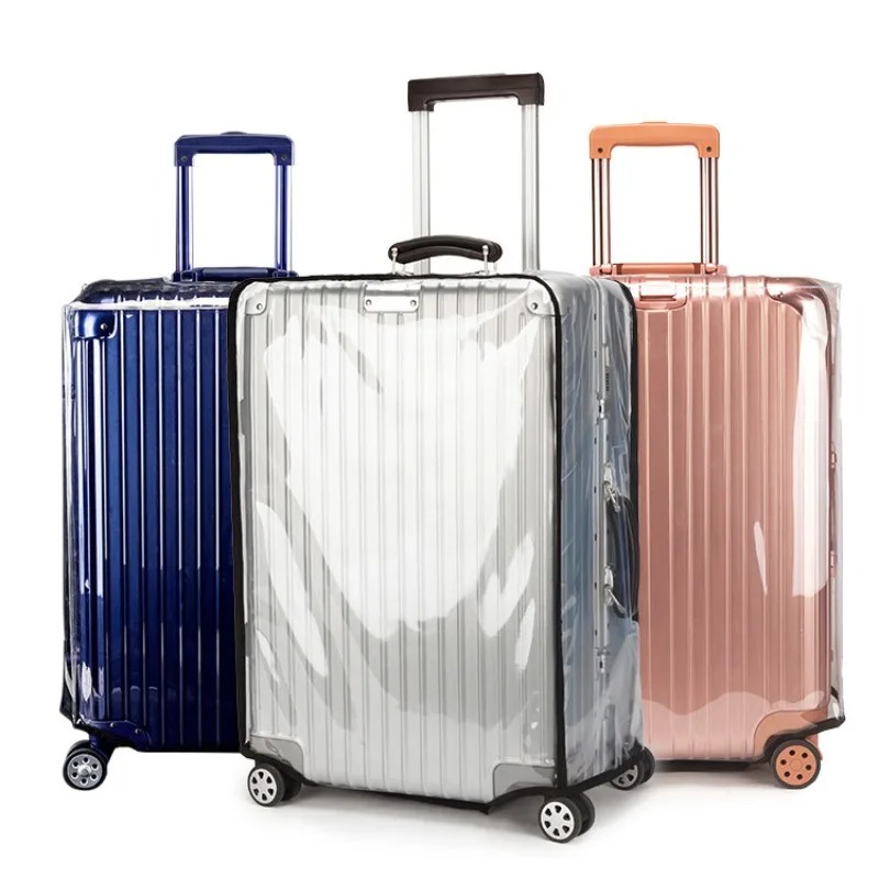 Чехол для чемодана для багажа  – обзор и цена Luggage Protective Cover Transparent