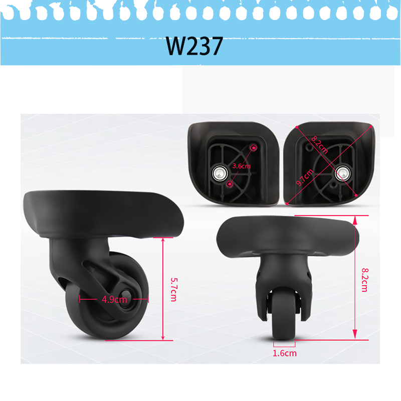Подходит для чемоданов America – обзор и цена Silent Replacement Luggage Wheels