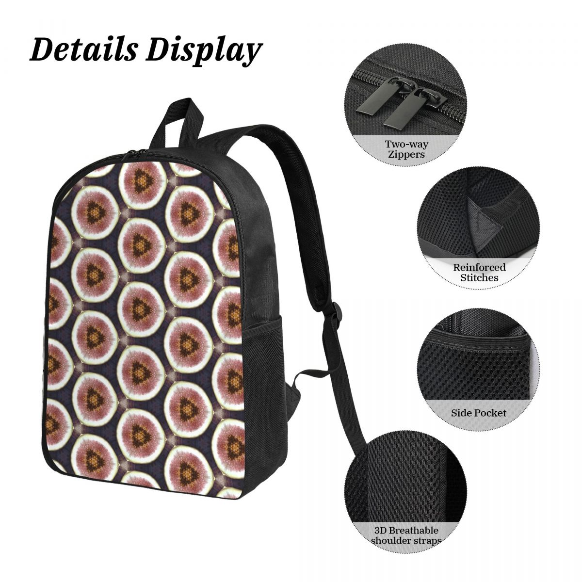 Рюкзак с геометрическим узором – обзор и цена Backpacks