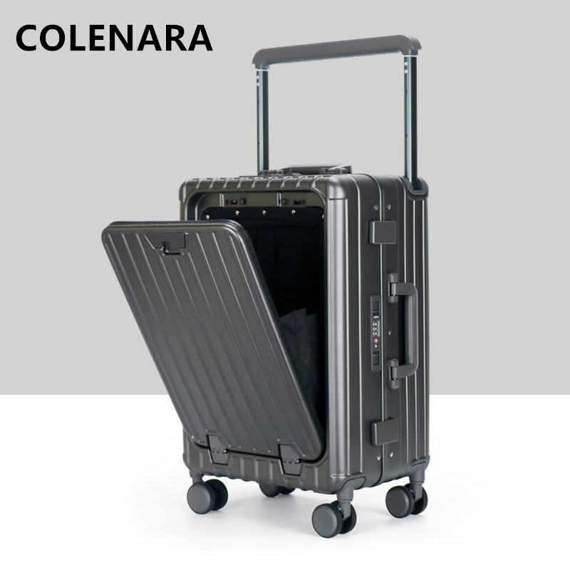 COLENARA 2026 Новая модель чем – обзор и цена Spinner Wheel Rolling Suitcase 20 Inch